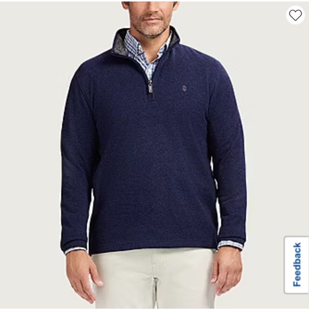 IZOD MENS THERMASOFT PULLOVER SWEATER